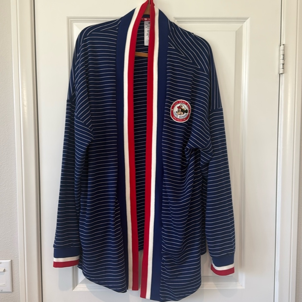 DISNEY CRUISE LINE CARDIGAN by: ASHLEY ECKSTEIN & BRET IWAN :CAPTAIN MINNIE XXL